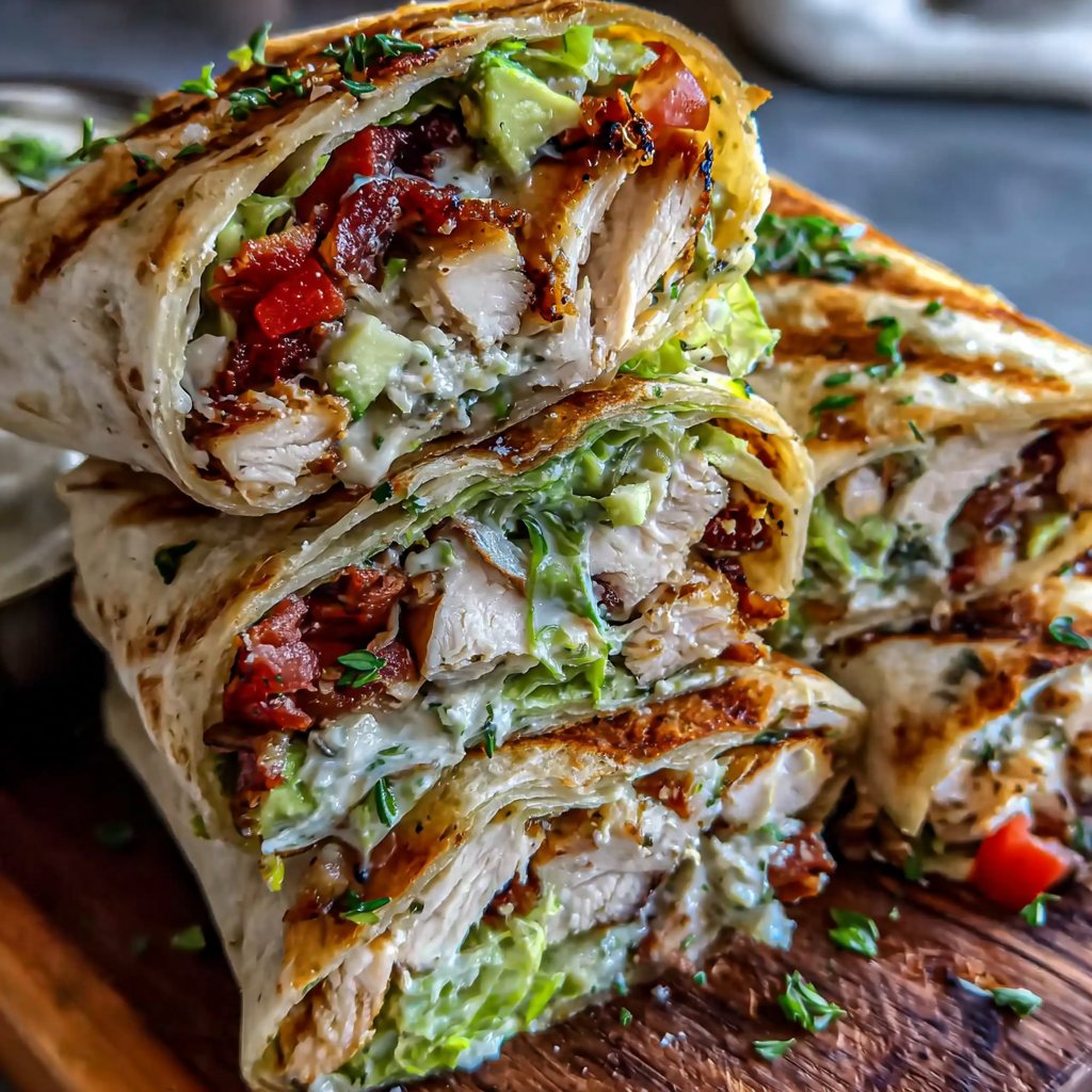 Protein-Powered Lunch Wraps