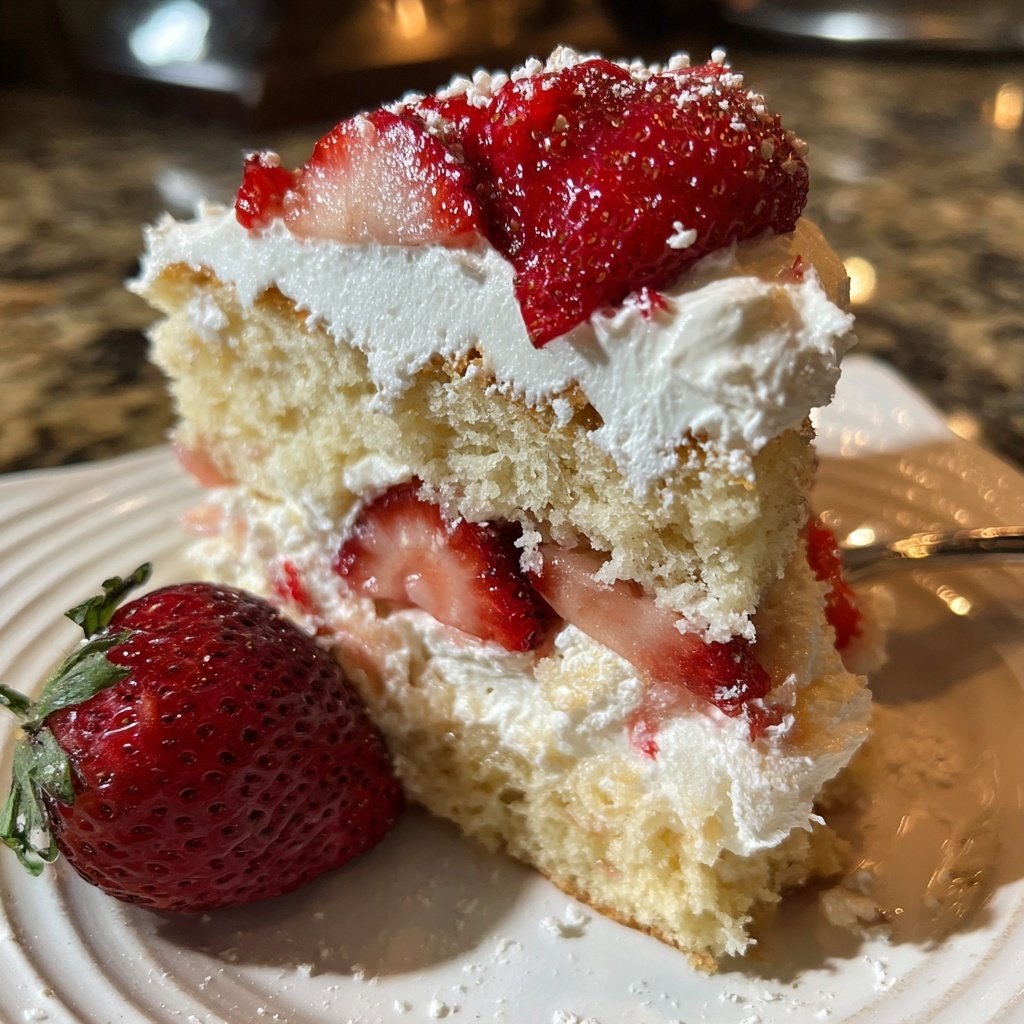 Vegan Strawberry Shortcake with Coconut Cream