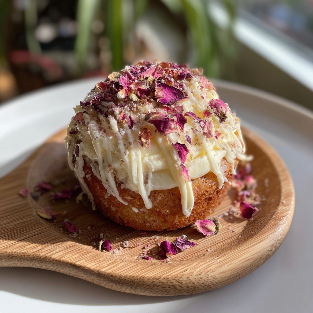 Rose Petal Cupcake Delight