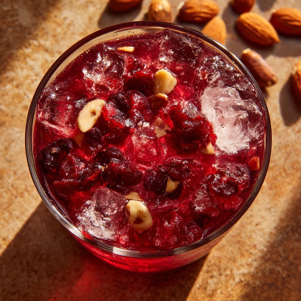 Cranberry Almond Winter Refresher