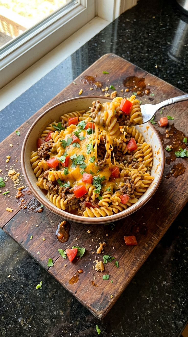 Sassy Taco Pasta Bowl