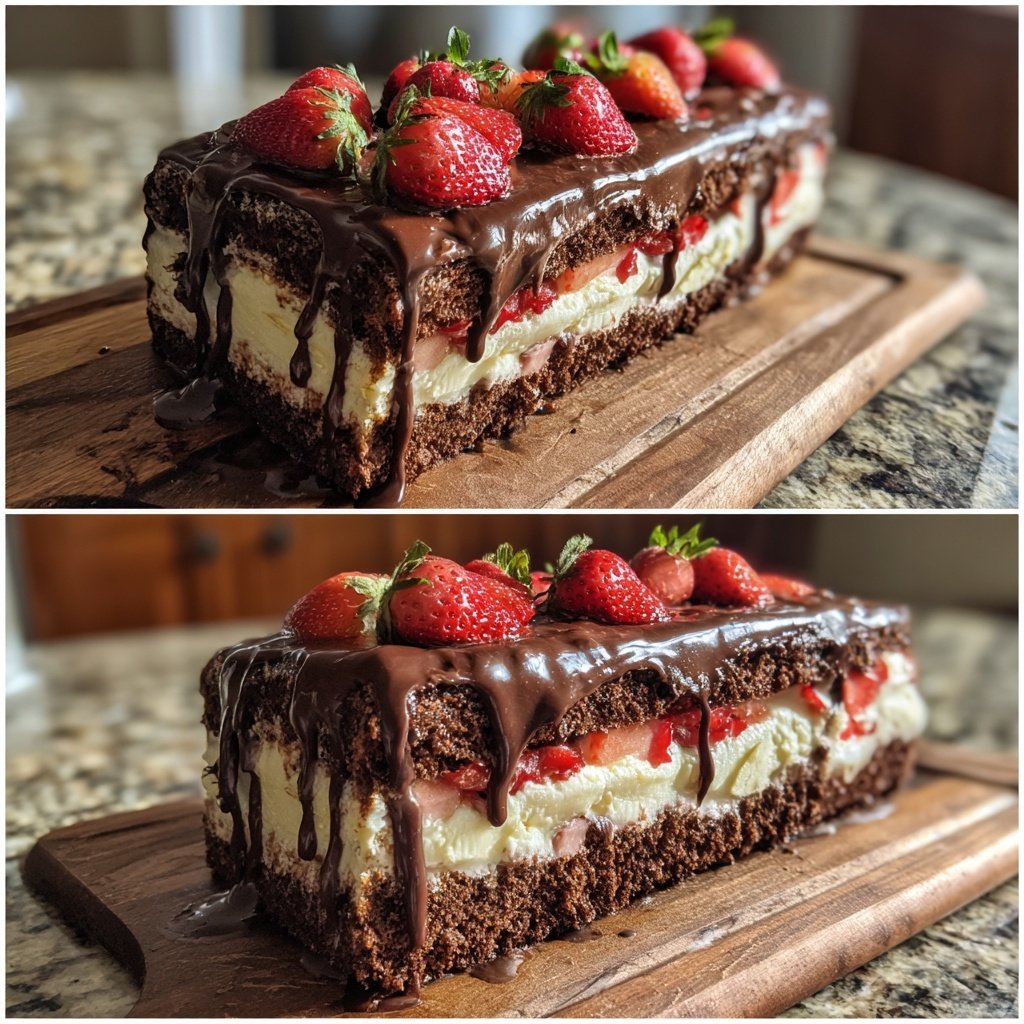 Chocolate Mint Strawberry Delight