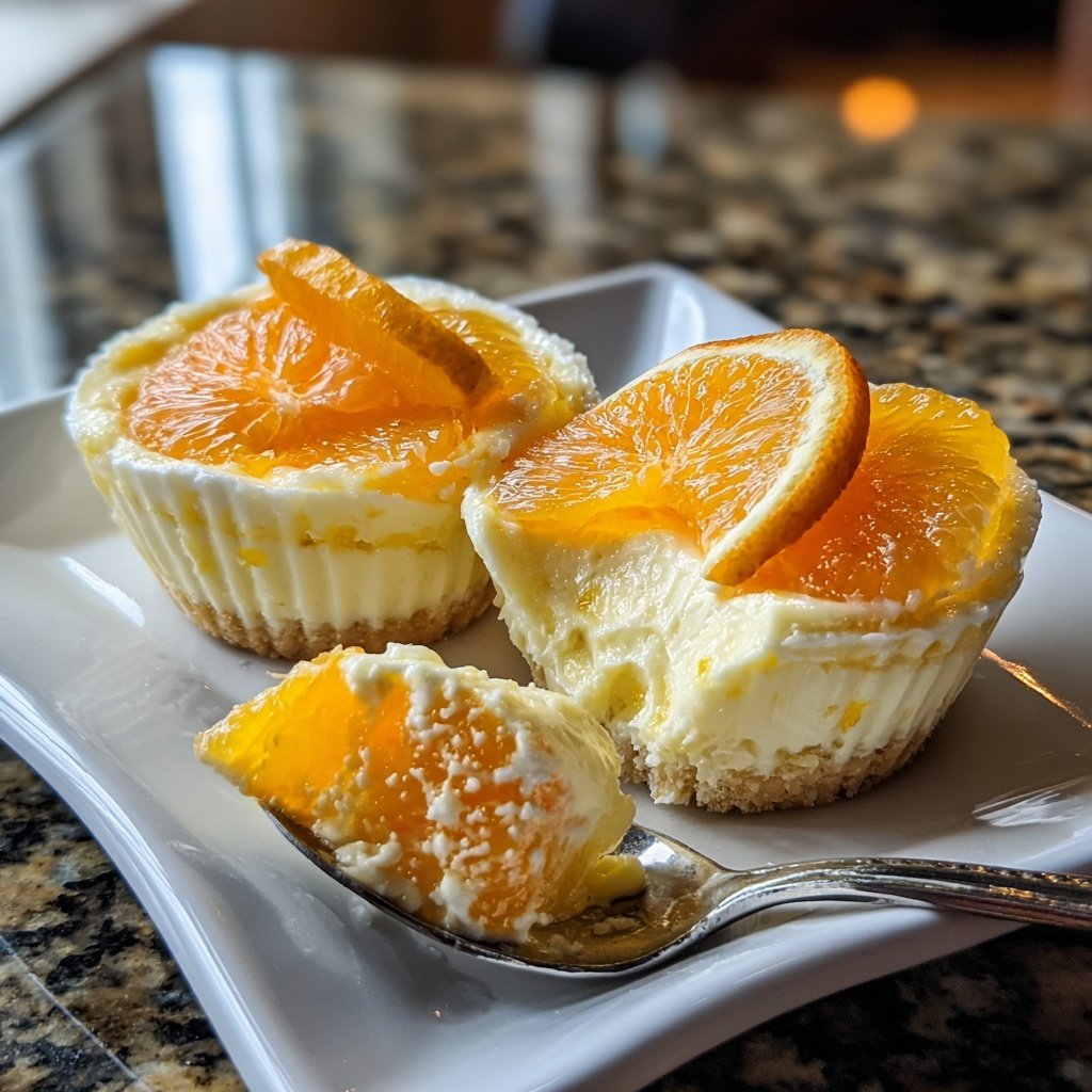 Bright Citrus Cheesecake Cups