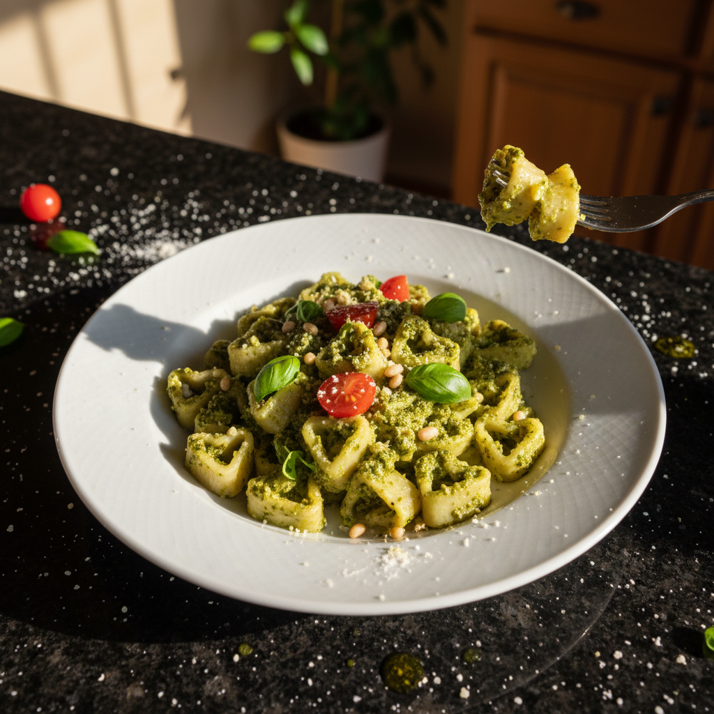 Romantic Heart-Shaped Pasta