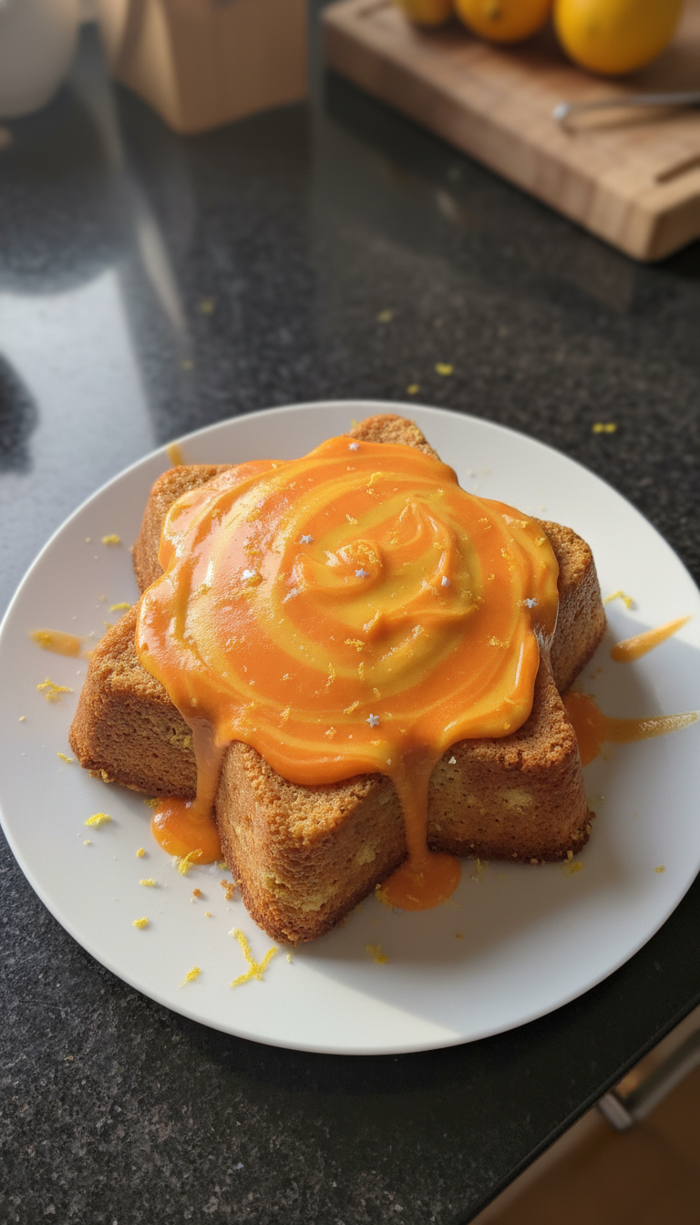 Pisces Citrus Infused Cake