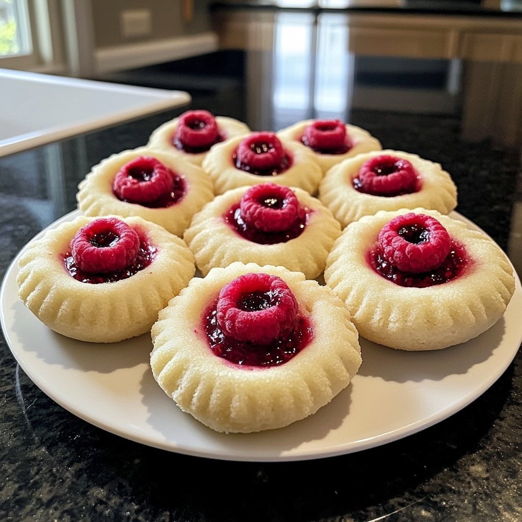 Raspberry-Filled Angel Eyes