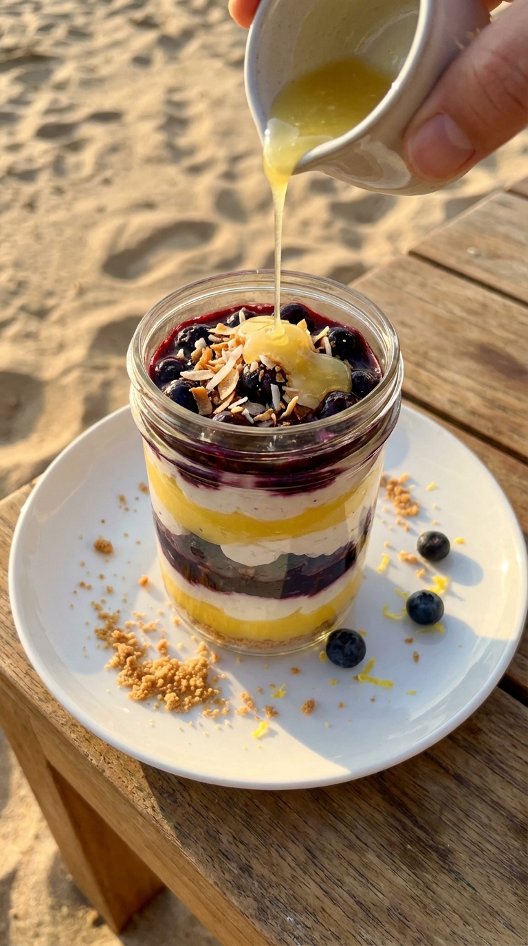 Tropical Lemon Blueberry Delight