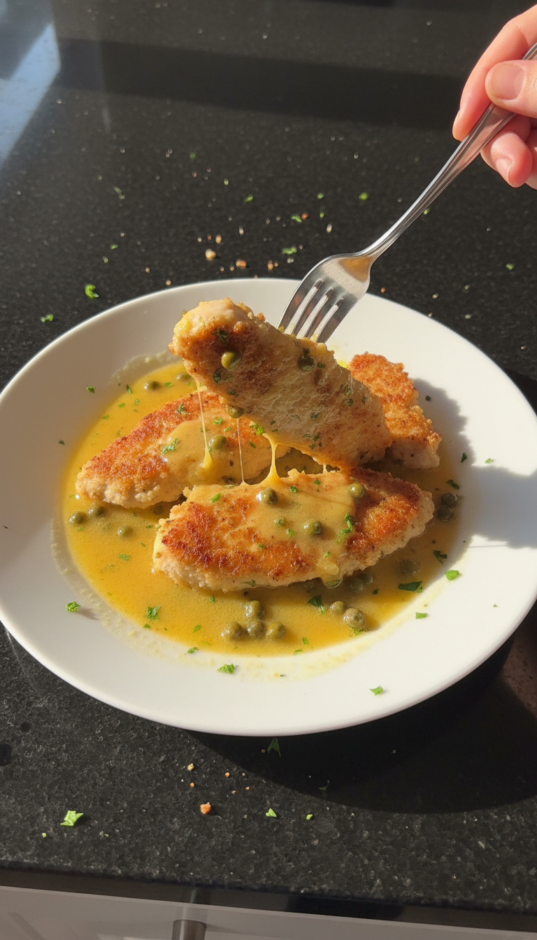 Quick Chicken Piccata Dish