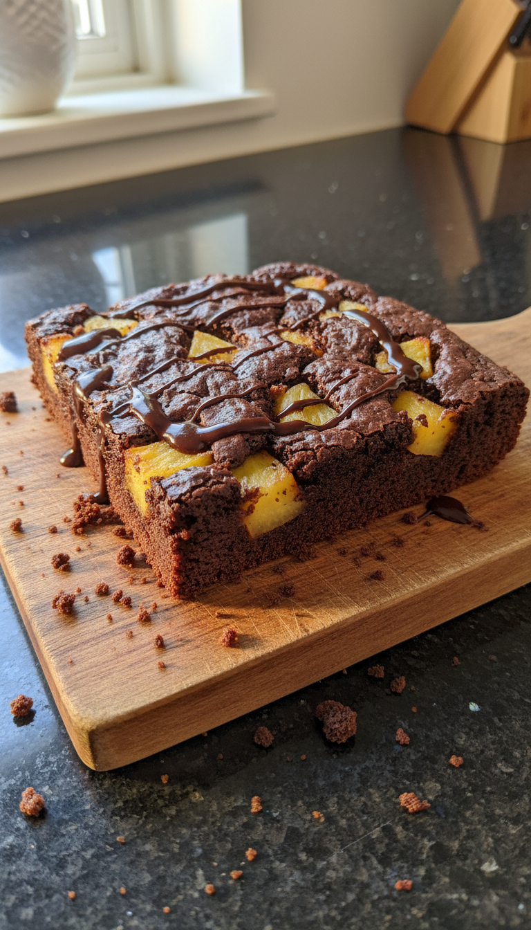 Pineapple Brownie Delight