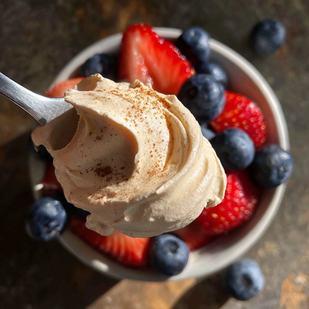 Cinnamon Yogurt Fruit Dip