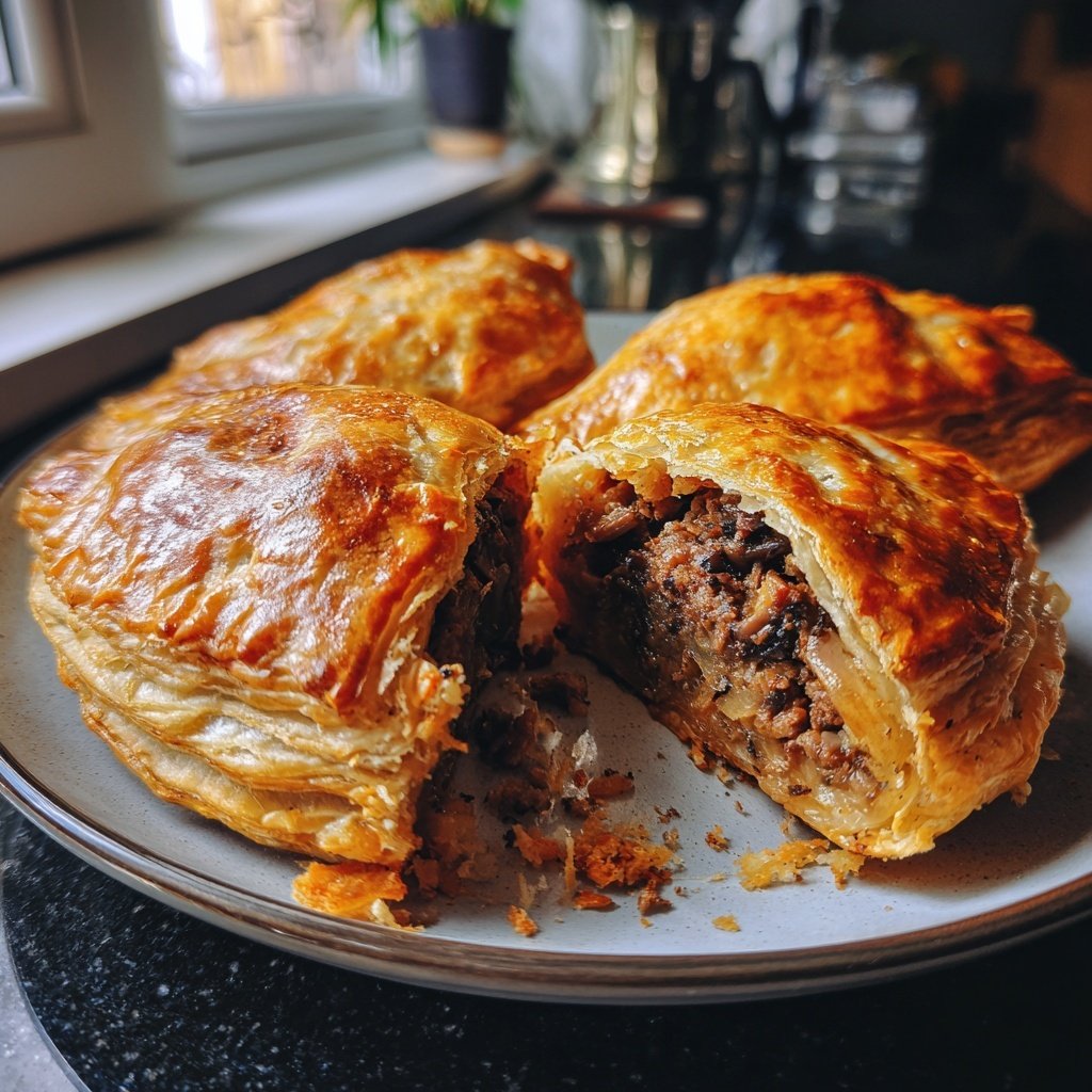 Mini Beef Wellington with Mushrooms
