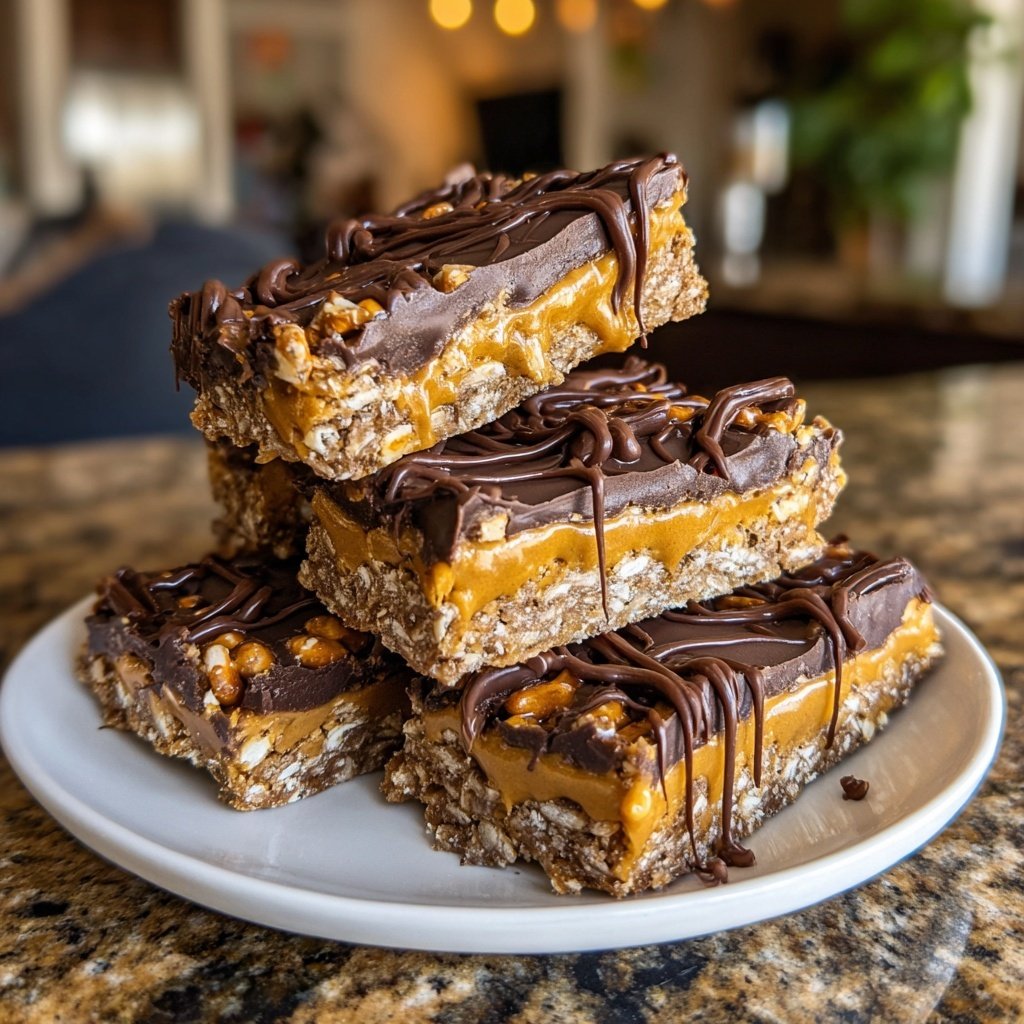 Nutty Pretzel Reese's Treats