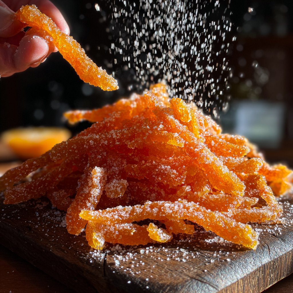 Candied Orange Peel Treats