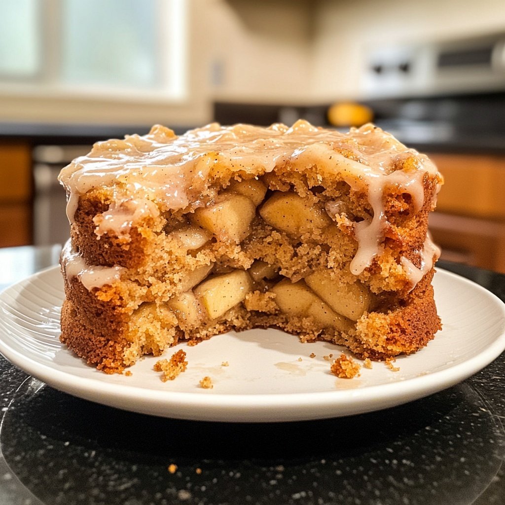 Cardamom Apple Cake