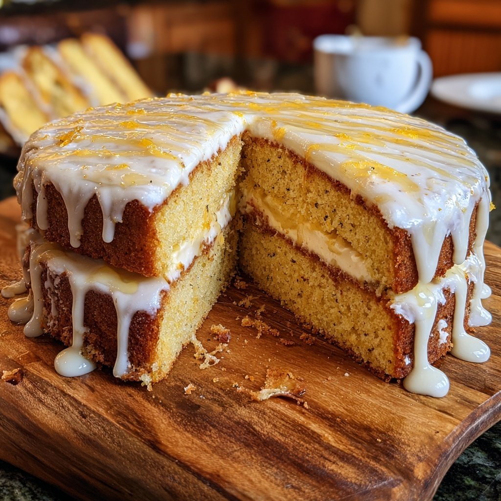 Honey Vanilla Cake Delight